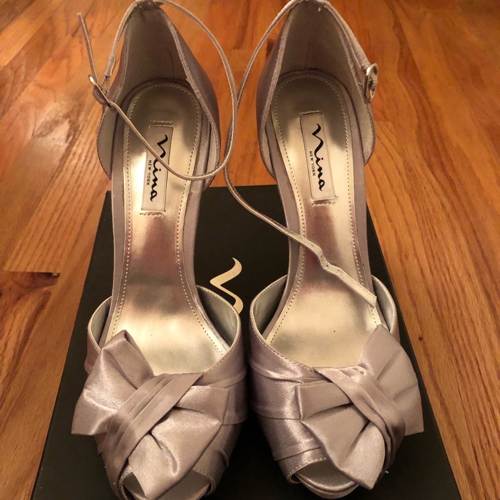 Nina Silver Sandal